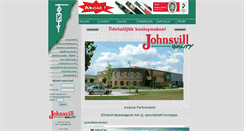 Desktop Screenshot of johnsvill.hu